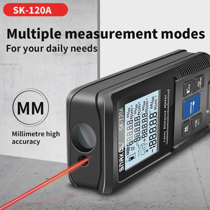 Digitale Laser Afstandsmeter 40m-120m - Precisie Meetlint met Diverse Functies