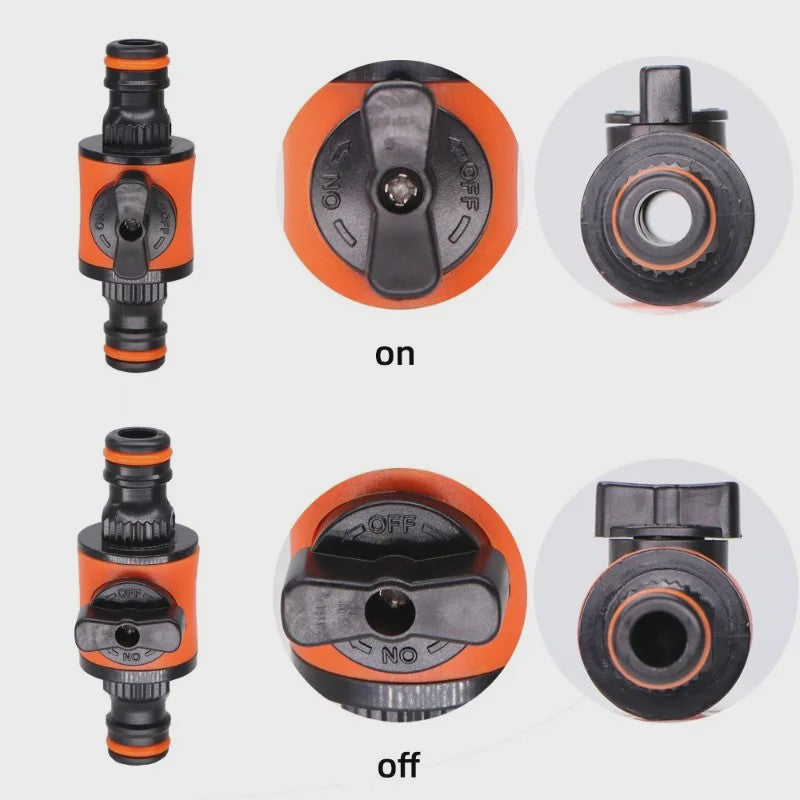 Tuinslang Afsluiter Kraan 16mm - Snelkoppeling voor Watergift & Autowas