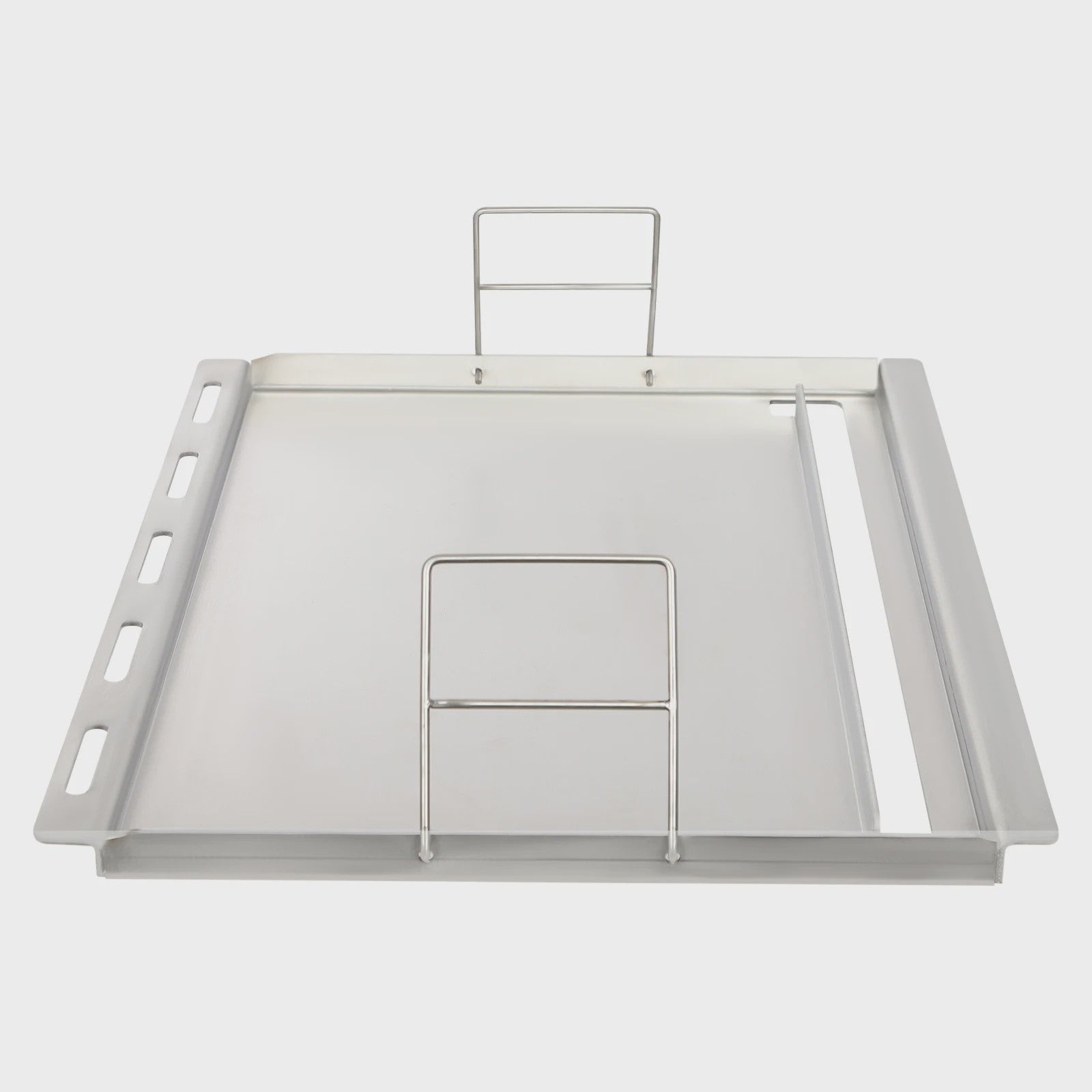 Roestvrijstalen Grillplaat 50x64cm - 4mm Dikke Platte Top BBQ Plaat - Vervangend Onderdeel