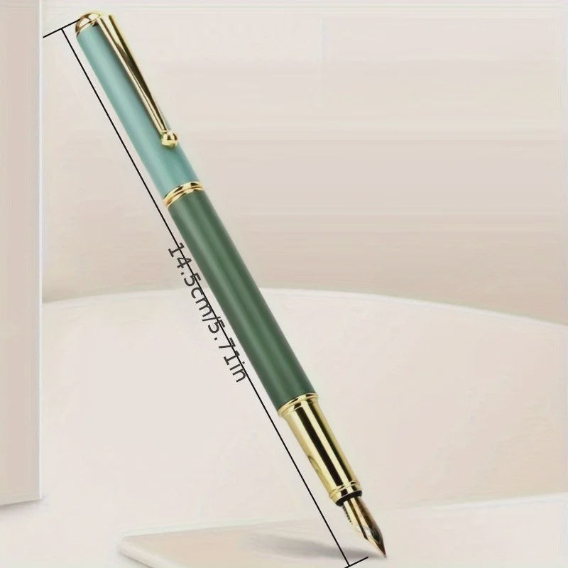 Giorgio Morandi Vulpen Set: Luxe Kantoor & Schrijfwaren met 50 Inktpatronen, 0.5mm Punt