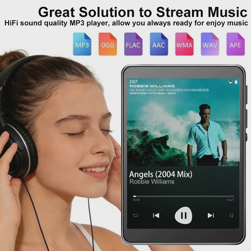 Famue PA03 Android MP3/MP4 Speler met WiFi, Bluetooth & 2.8" Scherm - Lossless Audio & App Downloads
