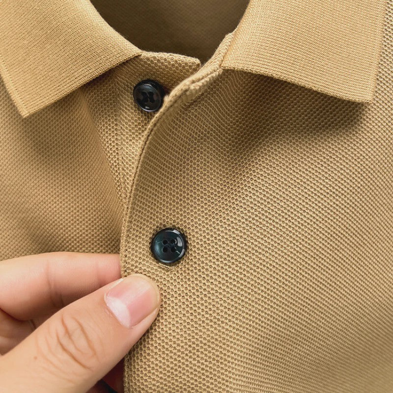 Heren Poloshirt Korte Mouw - 100% Gemerceriseerd Katoen, Ademend & Stijlvol voor Zomer, Golf & Casual