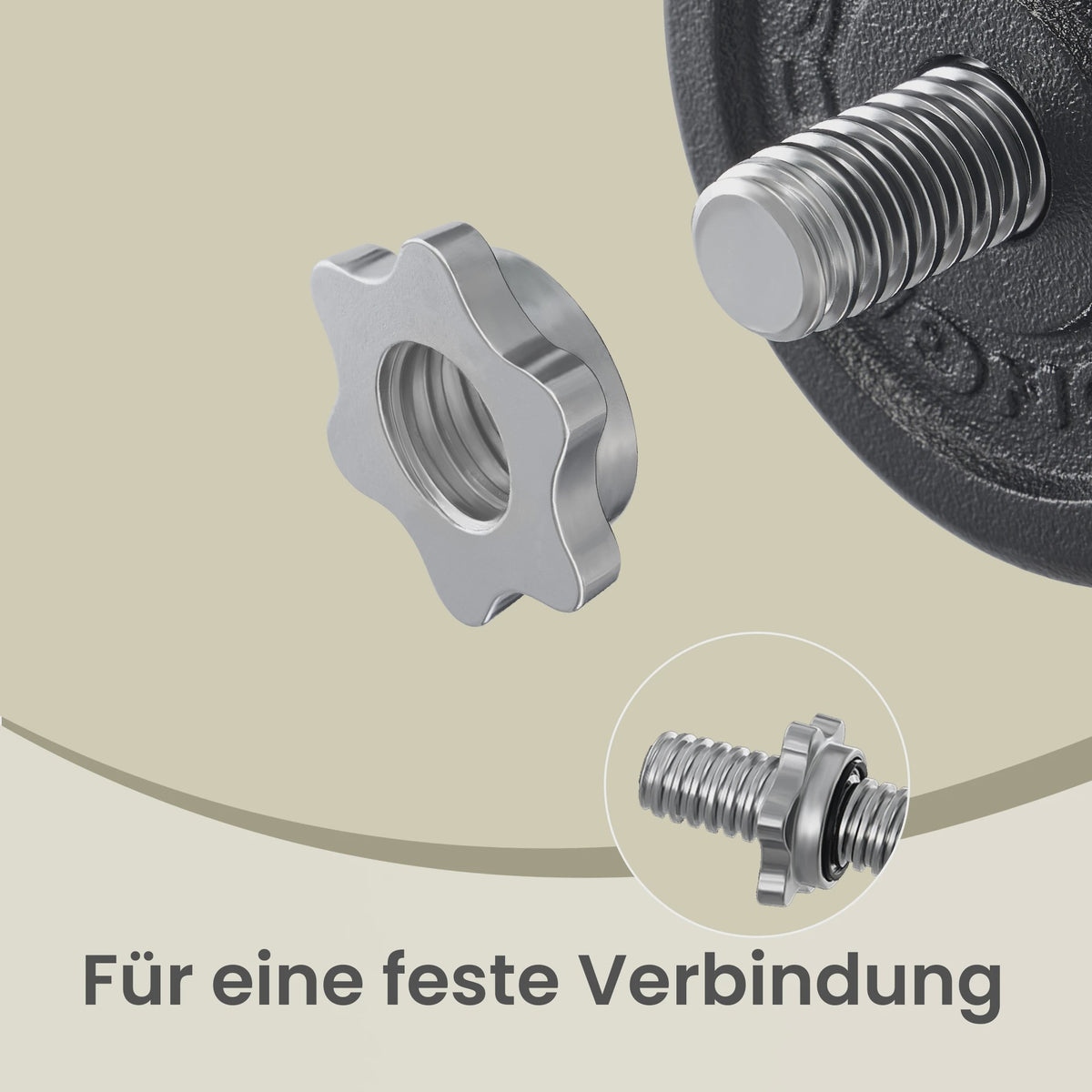 Verstelbare Gietijzeren Halter Set - 20 kg