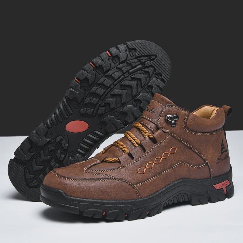 Heren Hoge Fashion Laarzen - Lente/Herfst Outdoor & Hiking Schoenen met Dikke Zool