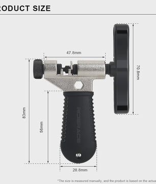 Fiets Kettingpons & Reparatie Tool Kit - 6-12 Speed Kettingen