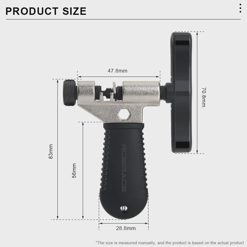 Fiets Kettingpons & Reparatie Tool Kit - 6-12 Speed Kettingen