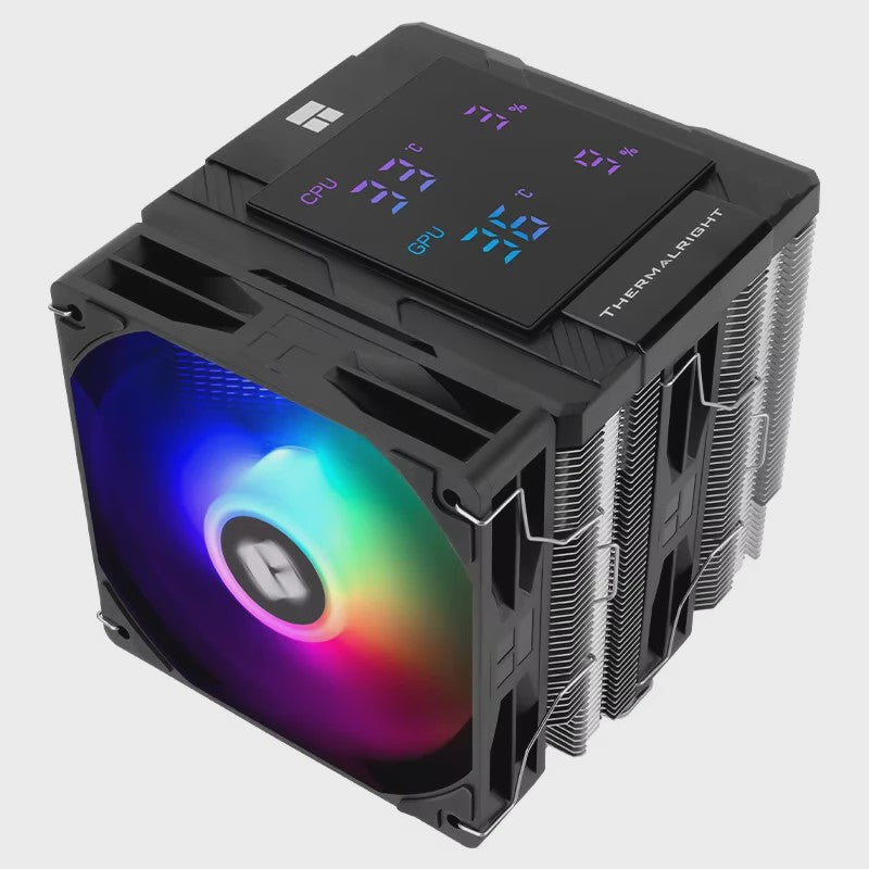 Thermalright PA120 Digital CPU Cooler met ARGB Ventilator en Temperatuur Display
