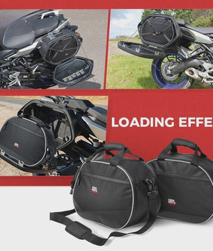 Waterdichte Motor Zijkoffers / Zadeltassen - Set voor Yamaha MT-07, MT-09, FJR 1300, TDM 900