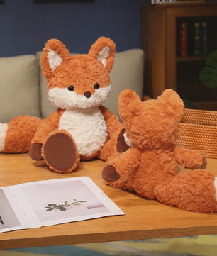 Schattig Pluche Vos Speelgoed - Zacht Knuffel Vos - Verkrijgbaar in 35cm en 50cm