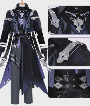 Genshin Impact Chudomirovich Cosplay Kostuum & Pruik - Anime Kleding