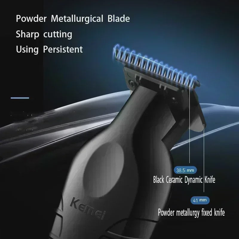 Kemei Professionele Draadloze Baardtrimmer & Tondeuse KM-2296/KM-2299/KM-1102