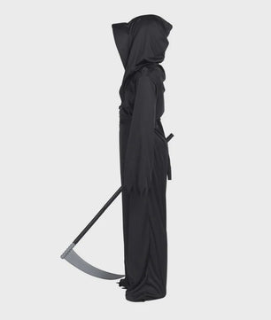 Grim Reaper Kostuum Halloween - Doodskostuum met Kap en Zeis voor Volwassenen