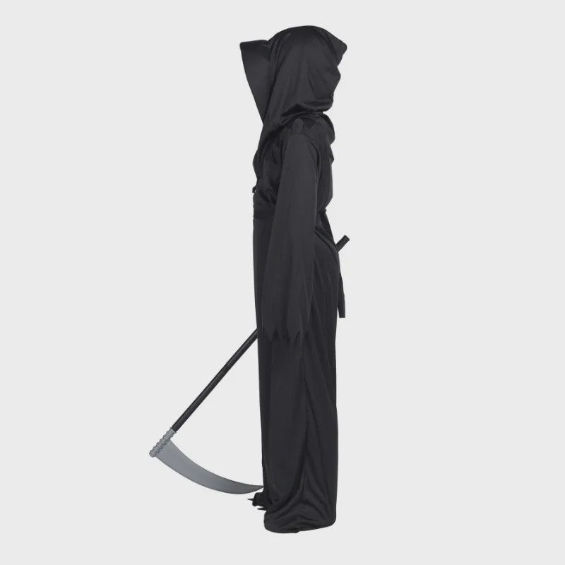 Grim Reaper Kostuum Halloween - Doodskostuum met Kap en Zeis voor Volwassenen