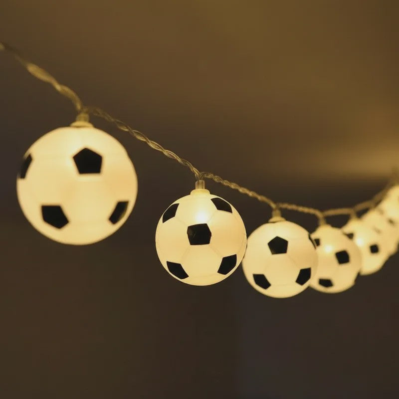 Voetbal Slinger Lichtjes - Sfeervolle LED Verlichting voor Feestjes en Decoratie