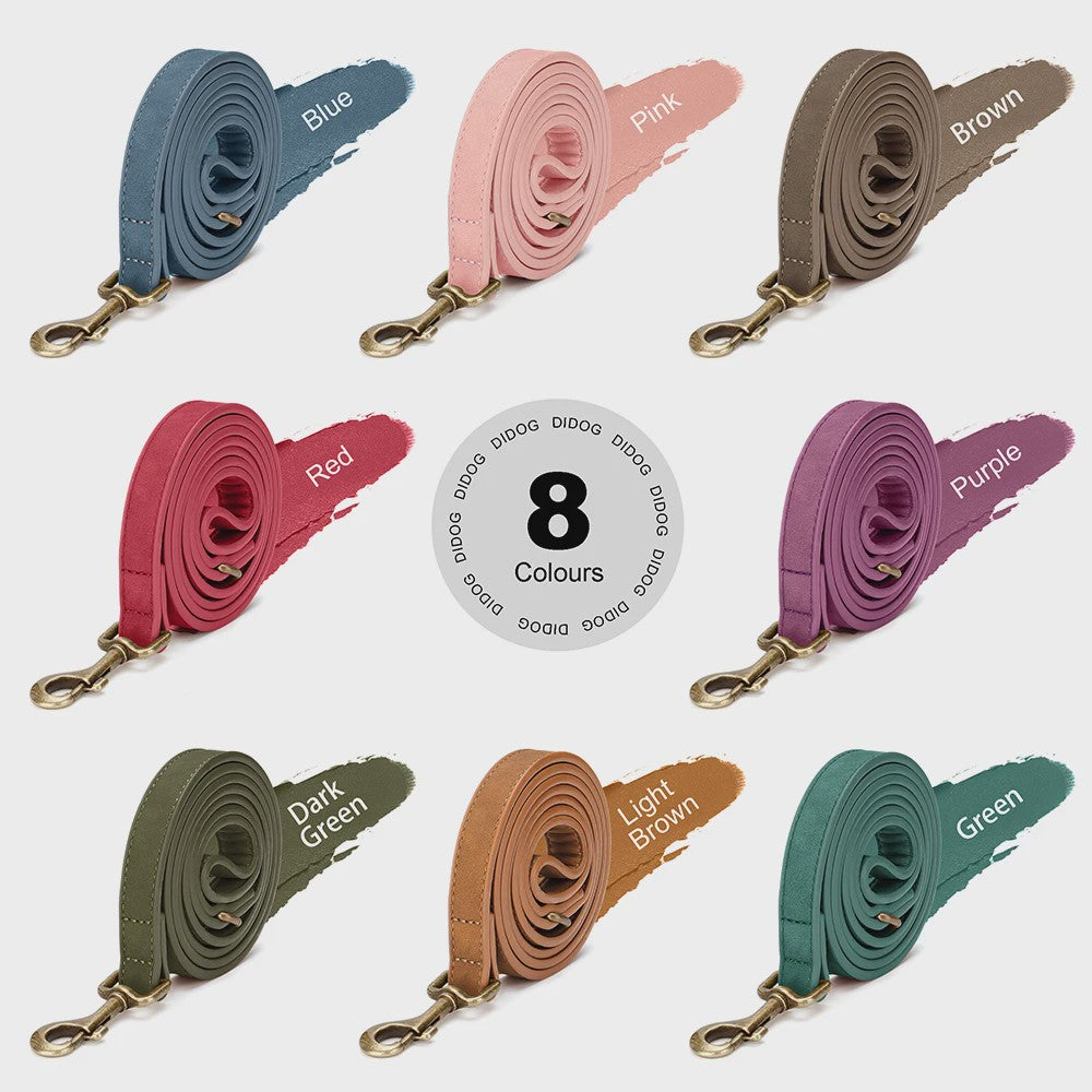 Luxe PU Leder Hondentuig met Leash en Gepersonaliseerde ID Gesp - Duurzaam voor Kleine & Middelgrote Honden