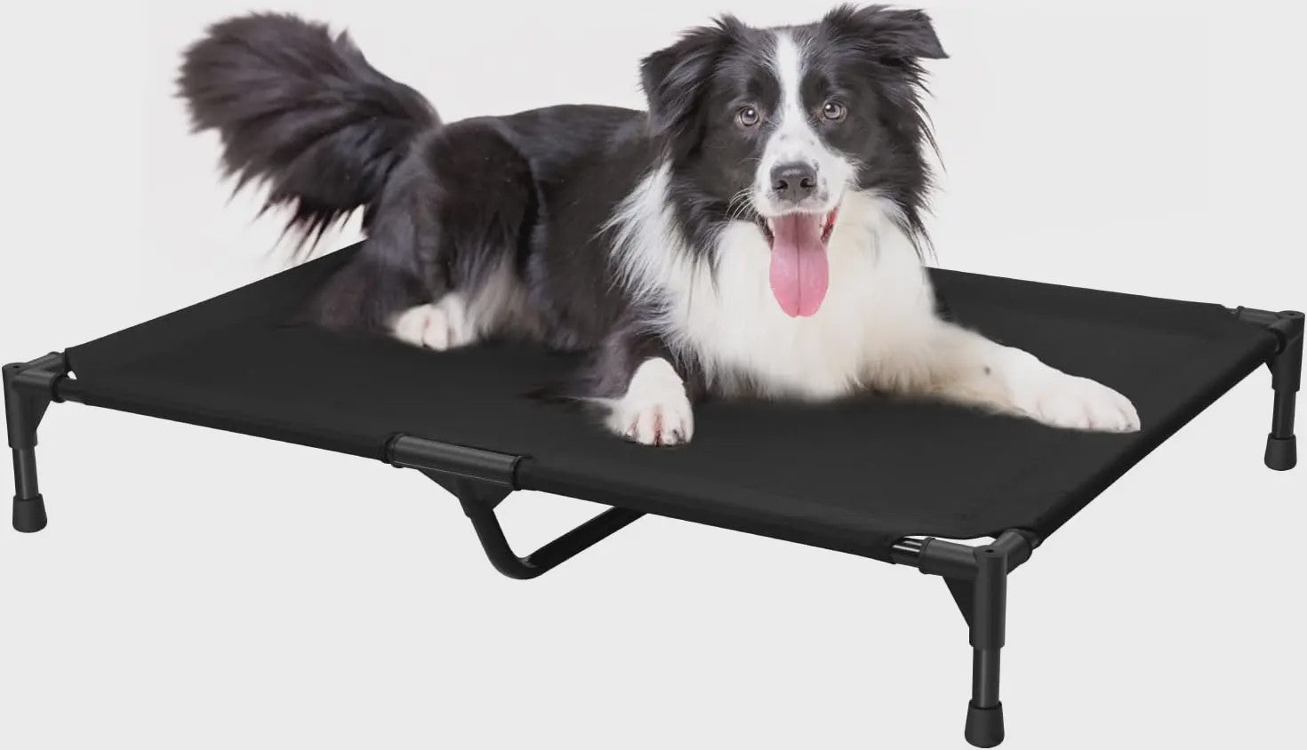Verhoogd Hondenbed met Metalen Frame - Koel en Comfortabel voor Hond en Kat