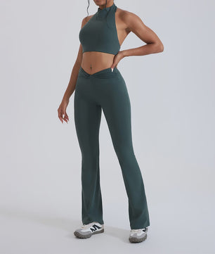 Dames Yogaset & Trainingspak: 2-delige Sportkleding Set voor Fitness, Gym & Running