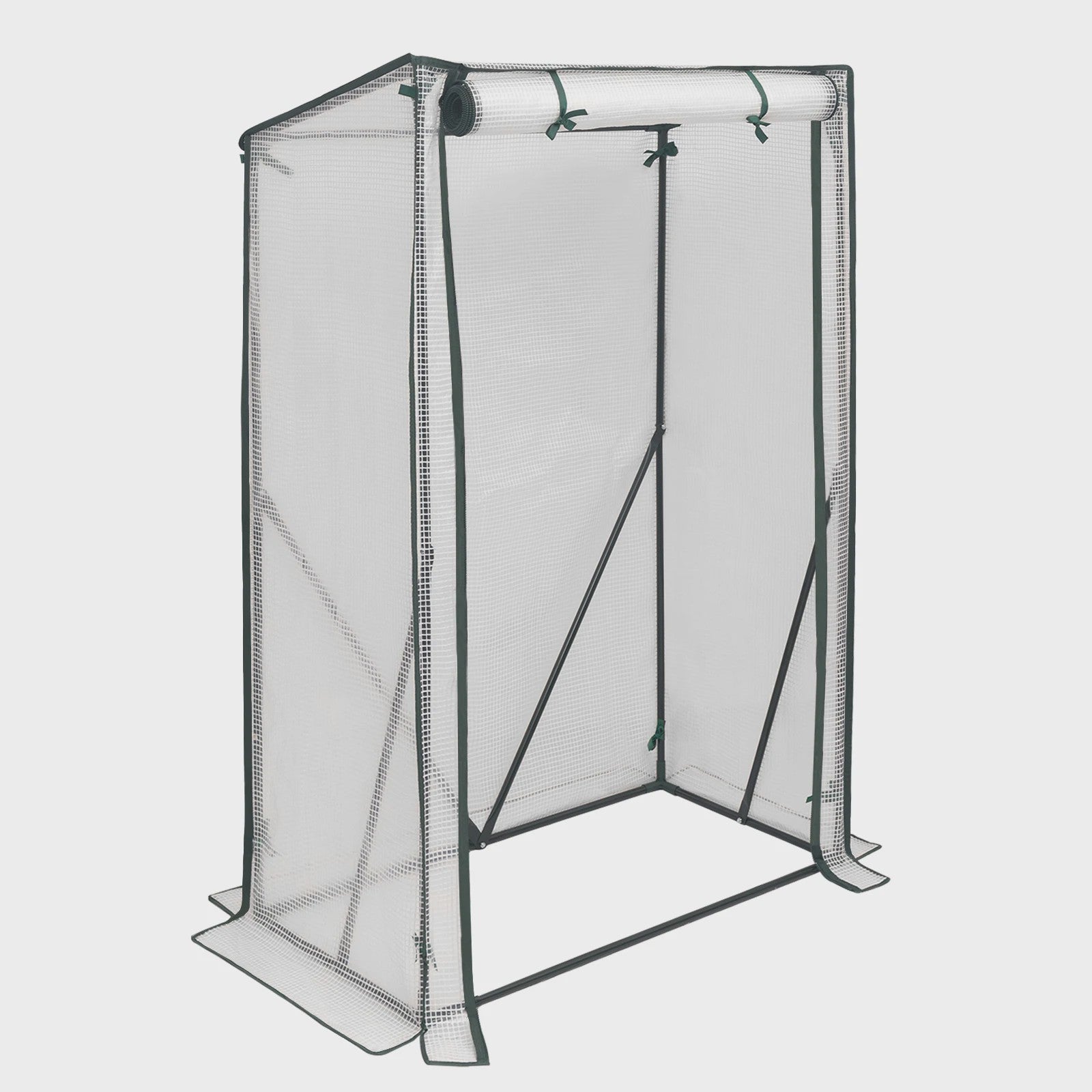 Compacte Kweekkas Tuin Tent - 100x50x136cm - Verplaatsbare Kas voor Planten en Groenten