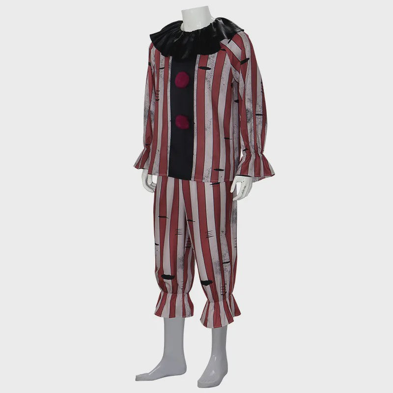 Griezelig Clown Kostuum - Horror Halloween Cosplay voor Heren & Dames