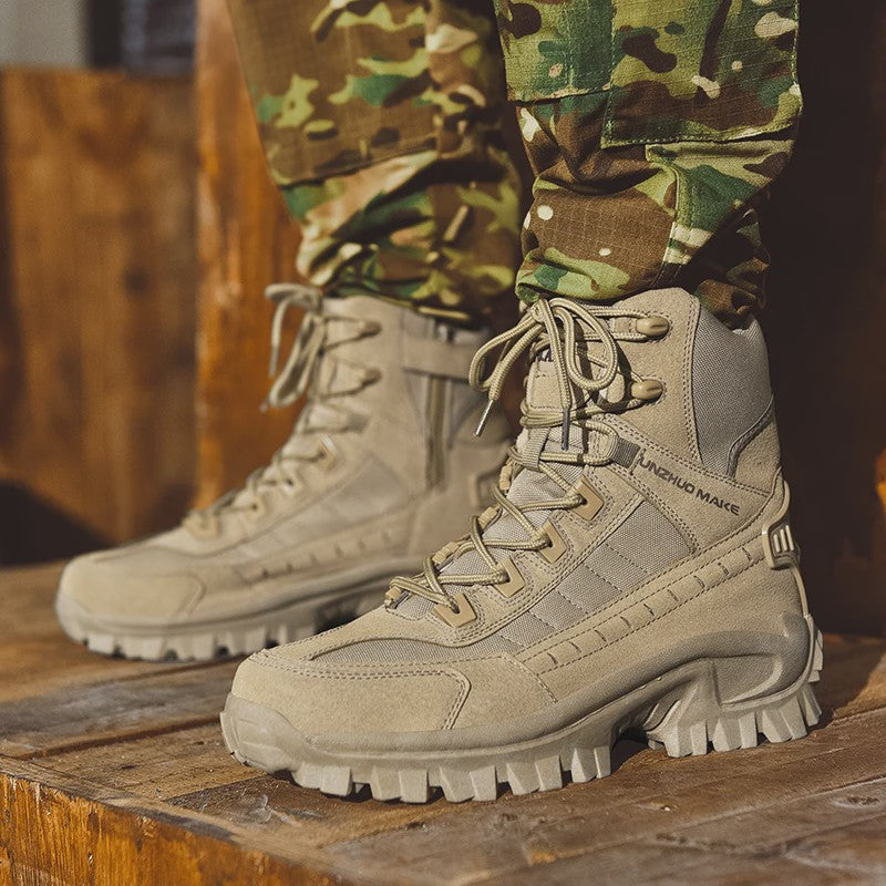 Heren Desert Combat Boots - Tactische Wandelschoenen met Anti-slip Zool