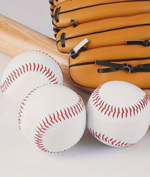 Baseball & Softball Trainingsballen - Wit, Set van 1 of meerdere
