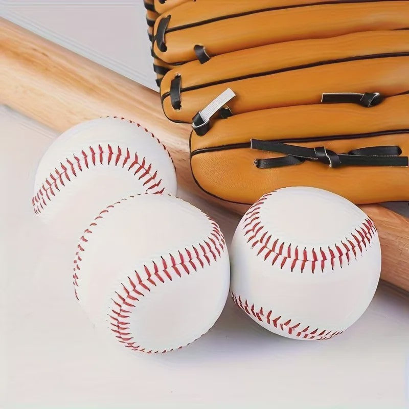 Baseball & Softball Trainingsballen - Wit, Set van 1 of meerdere