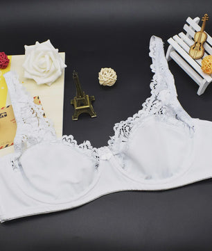 Luxe kanten bh met beugel voor dames - Plus size en sexy, verkrijgbaar in cupmaten B t/m F