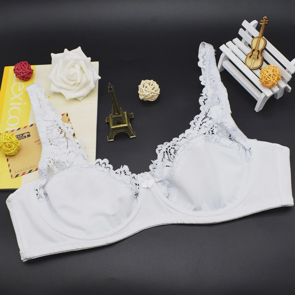 Luxe kanten bh met beugel voor dames - Plus size en sexy, verkrijgbaar in cupmaten B t/m F