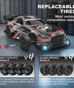 RC Drift Auto 4x4 Hoge Snelheid Raceauto met Afstandsbediening - Cadeau voor Kinderen