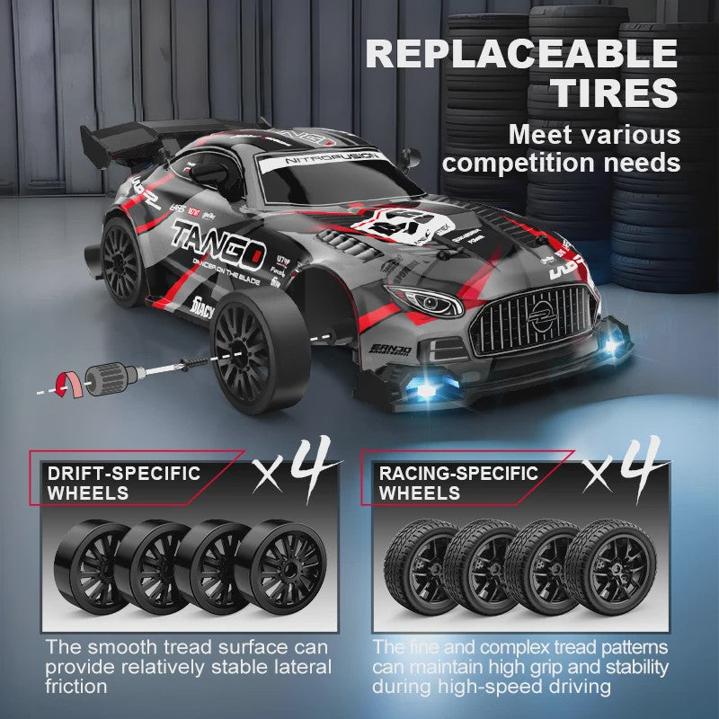 RC Drift Auto 4x4 Hoge Snelheid Raceauto met Afstandsbediening - Cadeau voor Kinderen