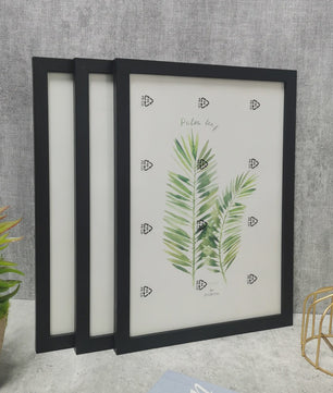 Set van 3 Houten Fotolijsten - Diverse Maten (10x15, 15x20, 20x25/A4) - Wanddecoratie & Cadeau