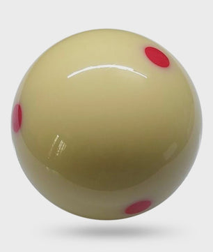 Billiard Trainingsbal met 6 Blauwe Stippen - 57.2mm Standaard Pool Keu Biljartbal