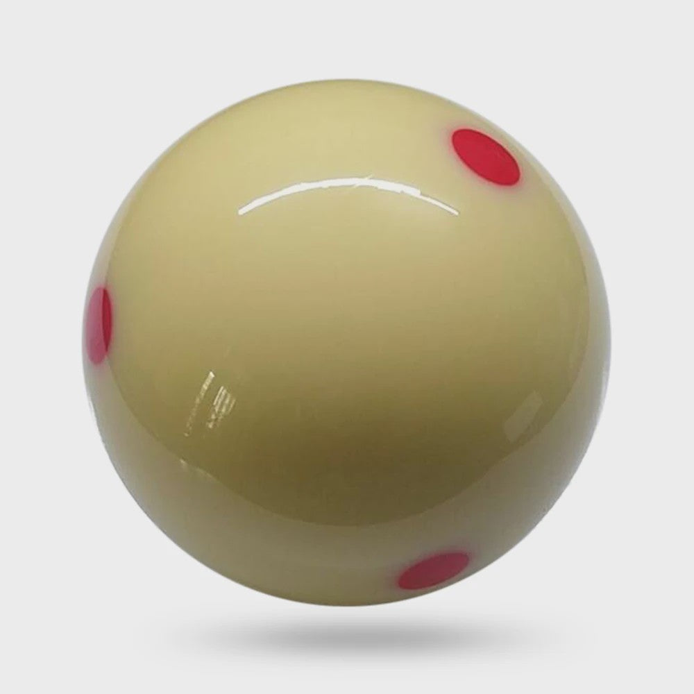 Billiard Trainingsbal met 6 Blauwe Stippen - 57.2mm Standaard Pool Keu Biljartbal