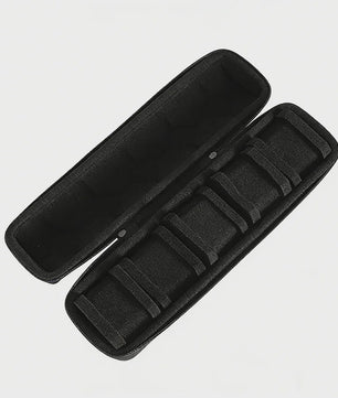 Luxe Horloge Koffer Organizer voor Heren - Draagbare Reis Etui met Anti-Beweging Bescherming