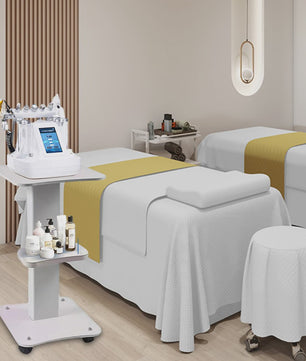 3-Laags Salon Trolley met Grote Capaciteit en 40KG Draagvermogen