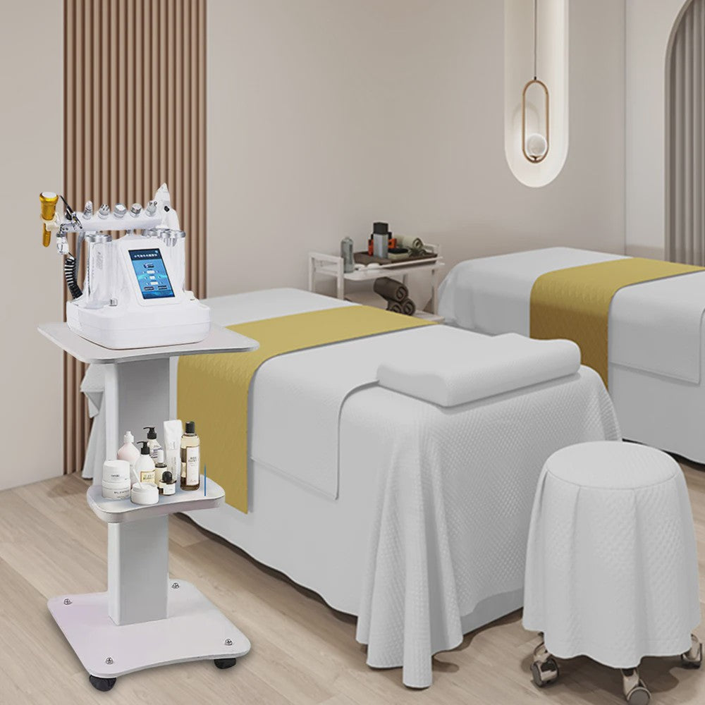 3-Laags Salon Trolley met Grote Capaciteit en 40KG Draagvermogen