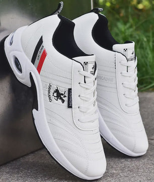 Herensneakers Leer - Casual & Sportief - Comfortabele Outdoorschoenen