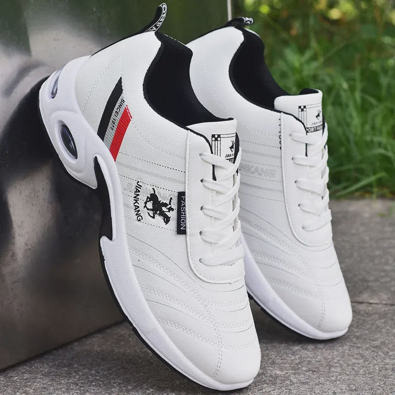 Herensneakers Leer - Casual & Sportief - Comfortabele Outdoorschoenen