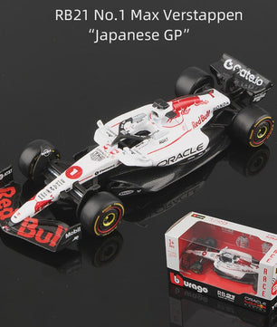 Bburago 1:43 Formule 1 Raceauto Model - Red Bull, Mercedes, Ferrari, McLaren