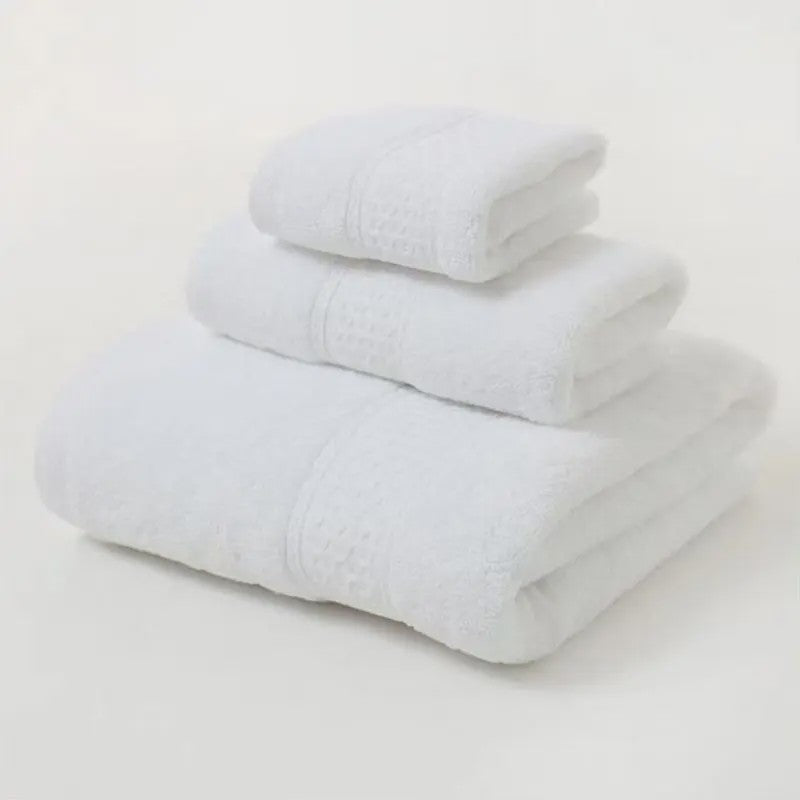 Luxe Katoen Handdoek Set - 3 Delig - Extra Zacht & Zeer Absorberend