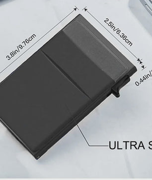 Slimme RFID Portemonnee Kaarthouder - Pop-up Aluminium Creditcard Wallet