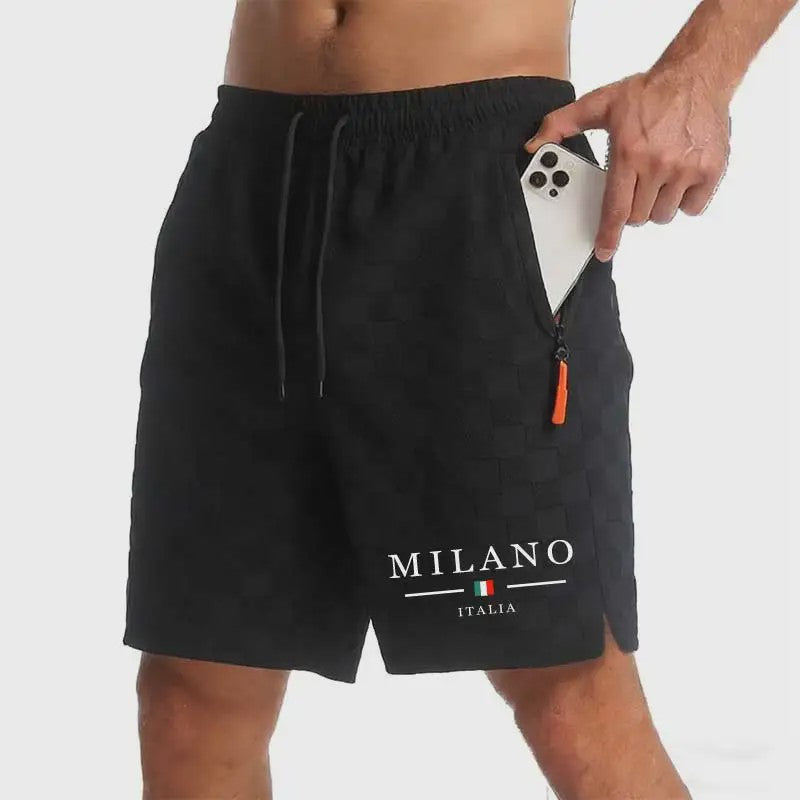 Zomer Heren Shorts met Ritszak - Casual, Sport & Strand