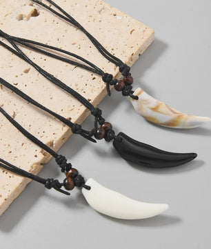 Handgemaakte Wolfstand Ketting - Uniek Hanger Sieraad voor Mannen & Vrouwen
