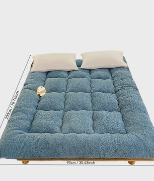 Luxe Lamsvel Matras Topper - Extra Zacht & Warm - Geschikt voor Slaapzaal & Thuis