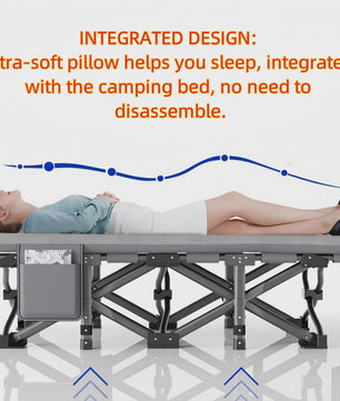 Opvouwbare Loungestoel voor Buiten & Tuin - Camping, Patio, Zwembad