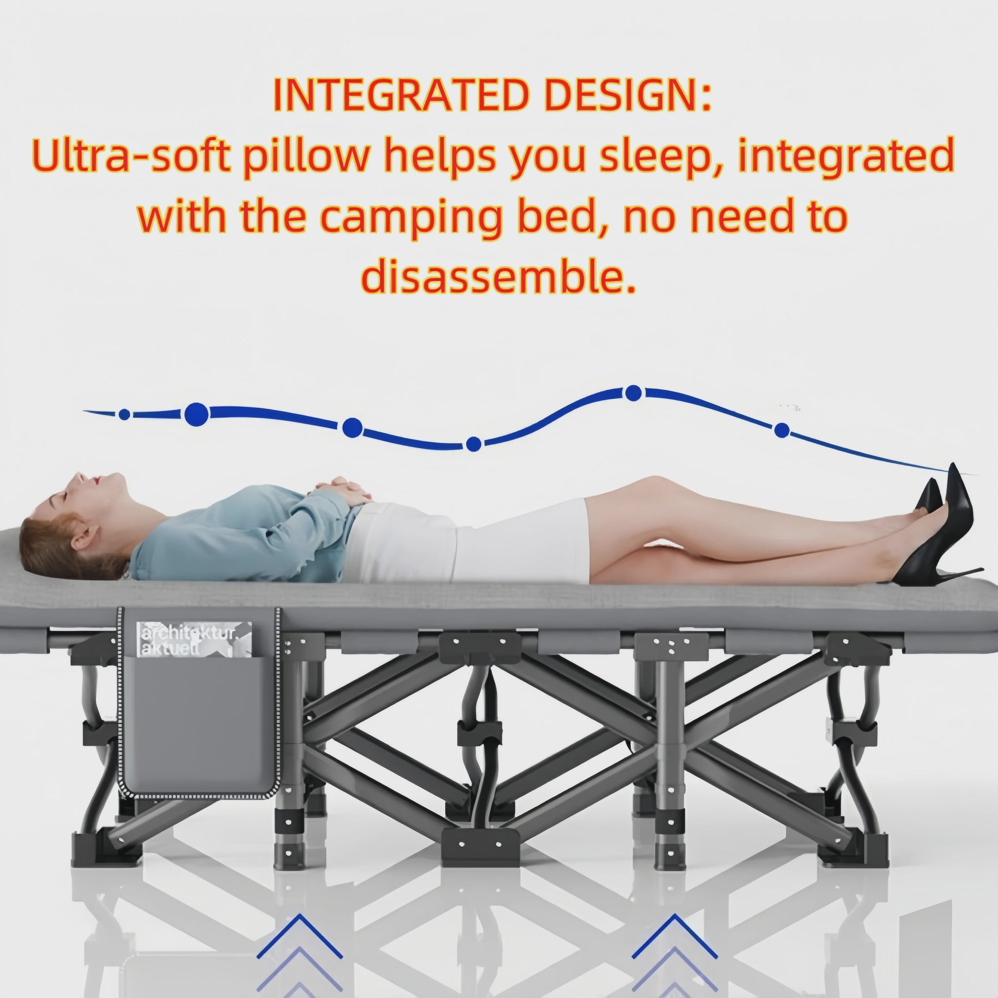 Opvouwbare Loungestoel voor Buiten & Tuin - Camping, Patio, Zwembad