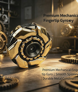 Premium Metalen Deformeerbare Fidget Spinner - EDC Hand Spinner voor Volwassenen - Anti-Stress Vingertop Gyro Speelgoed