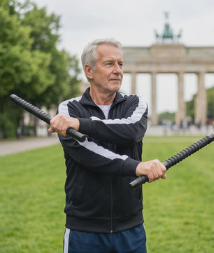 2x Fitness Staven 52cm - Ergonomisch & Anti-slip voor Core Krachttraining
