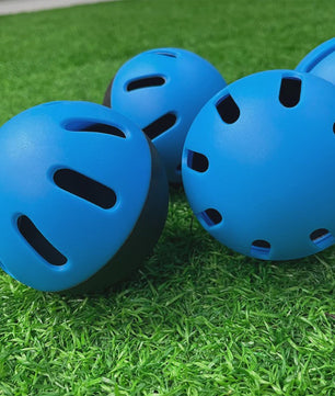 5x Super Zachte EVA Baseball Oefenballen 74mm - Indoor & Outdoor