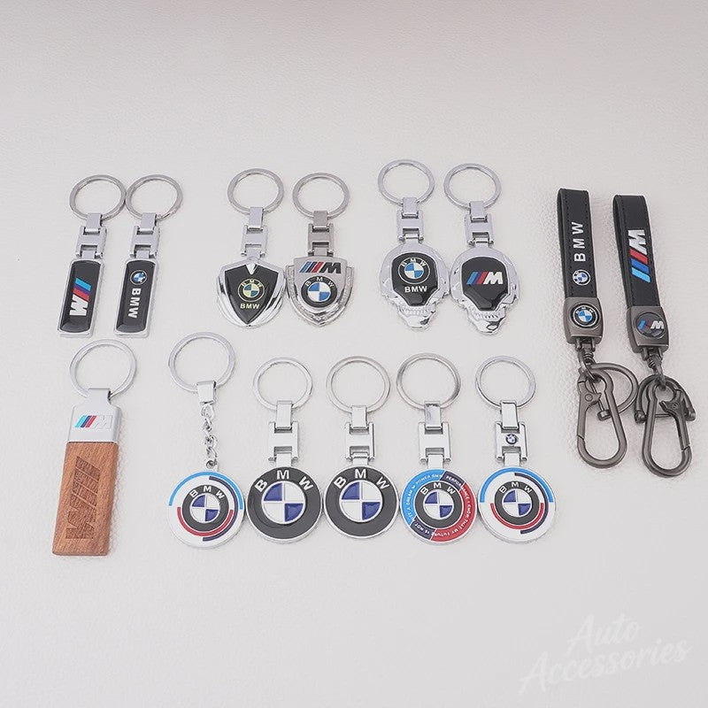 Stoere BMW M Skull Sleutelhanger - Metaal & Stijlvolle Decoratie
